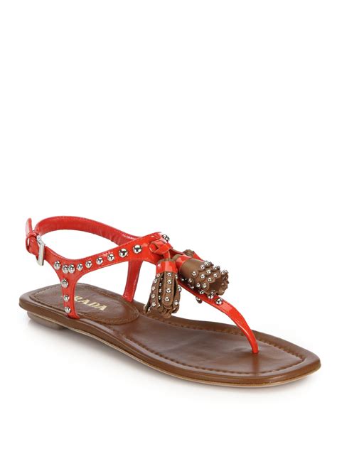 prada thong underwear price|prada studded pony skin sandals.